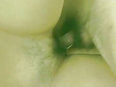 Sexy gat in die romp kry haar stywe harig, poesie, deur stoet dan naai